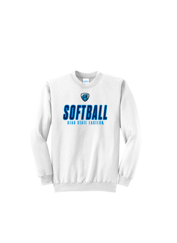 Softball Crewneck Sweatshirt C&E Custom Tees